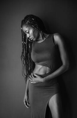 portrait femme noire