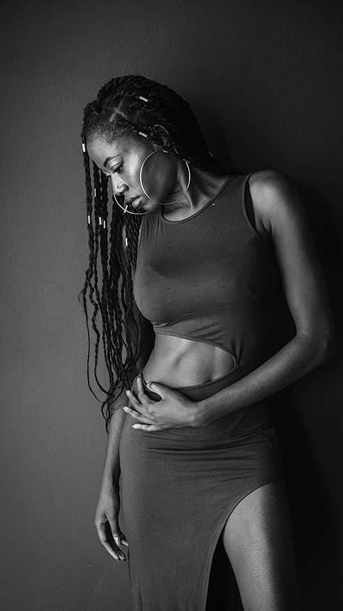 portrait femme noire