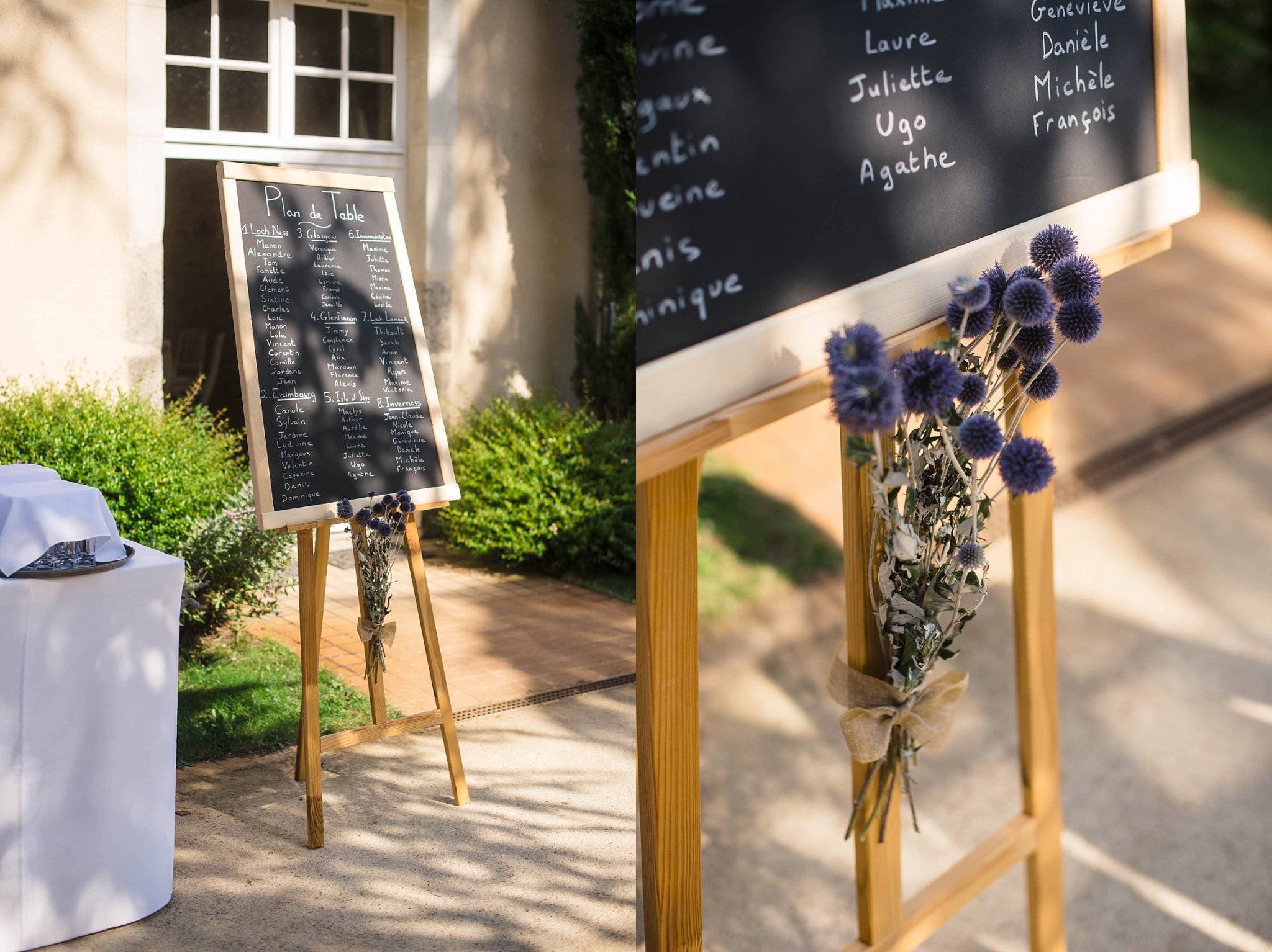 mariage au château de la vaudere à Parigne l'Evêque