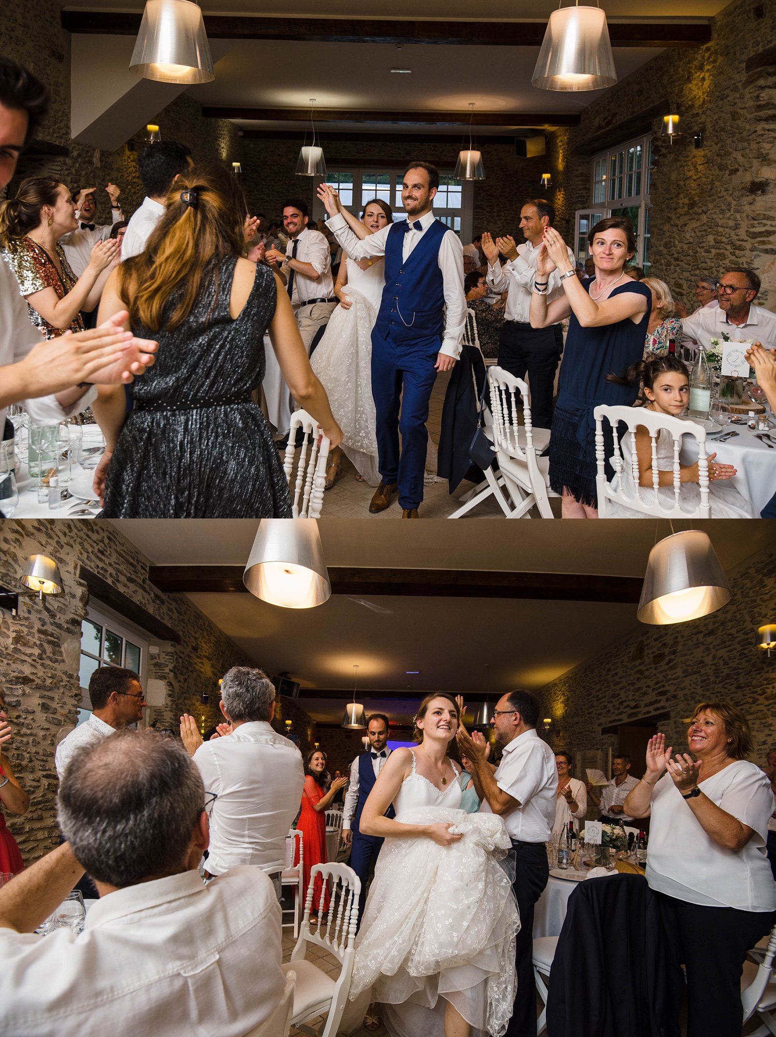 photographe de mariage au château de la vaudere à Parigne l'Evêque