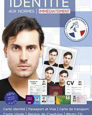 photos d'identité aux normes ANTS permis de conduire passeport carte d'identité carte vitale visa